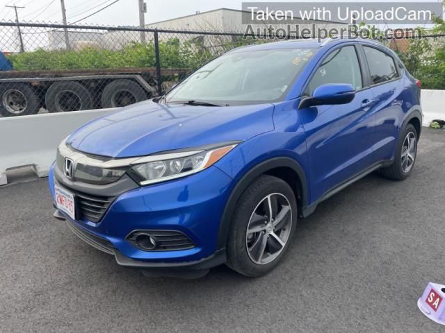 2021 Honda Hr-v Ex Blue vin: 3CZRU6H55MM753633