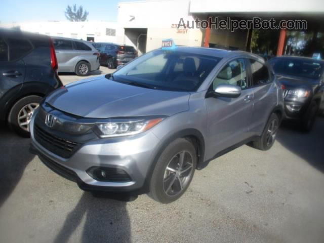 2021 Honda Hr-v Ex Silver vin: 3CZRU6H55MM755706