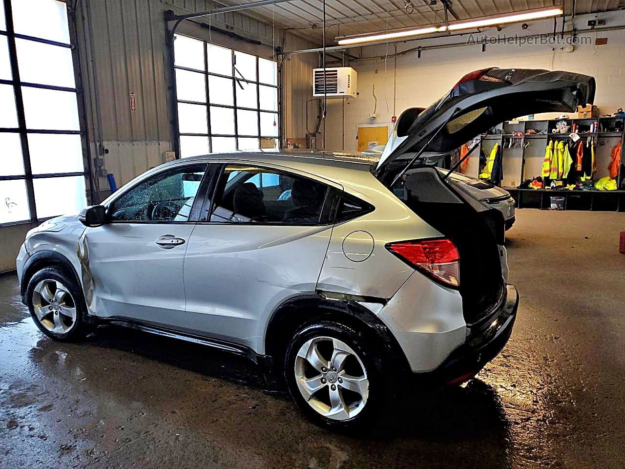 2016 Honda Hr-v Ex Silver vin: 3CZRU6H56GM705224