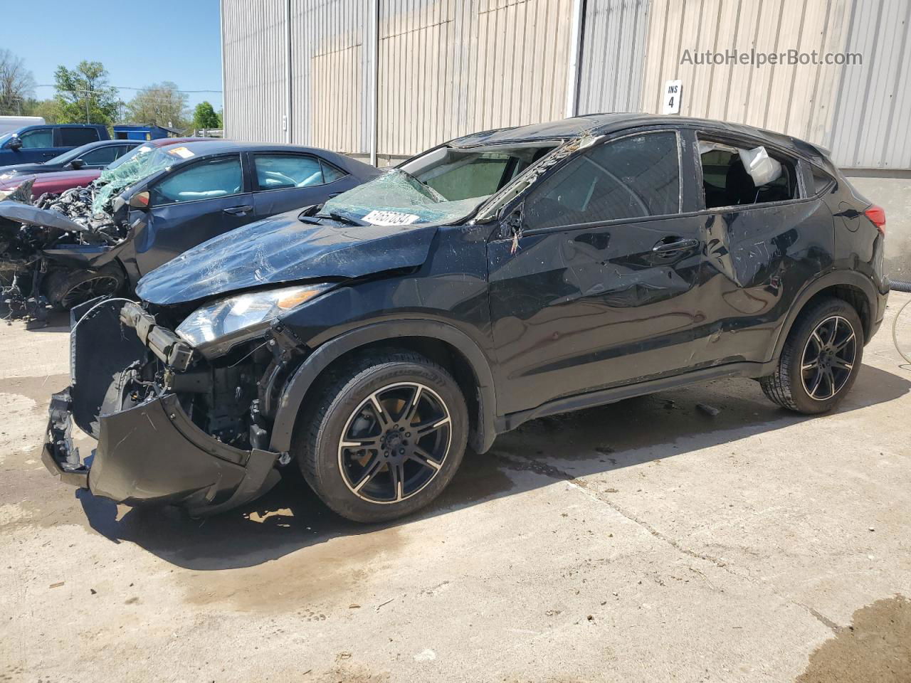 2016 Honda Hr-v Ex Charcoal vin: 3CZRU6H56GM757176