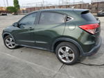 2016 Honda Hr-v Ex Green vin: 3CZRU6H56GM766086