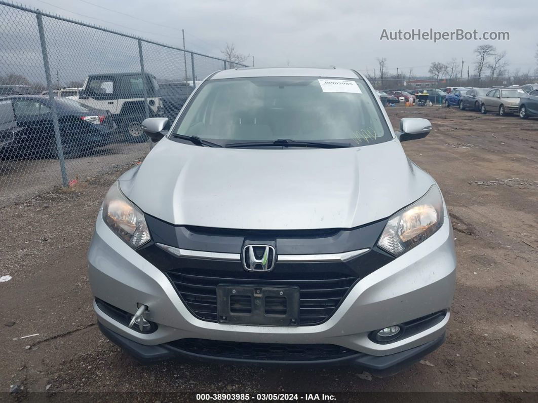 2016 Honda Hr-v Ex Silver vin: 3CZRU6H56GM768808