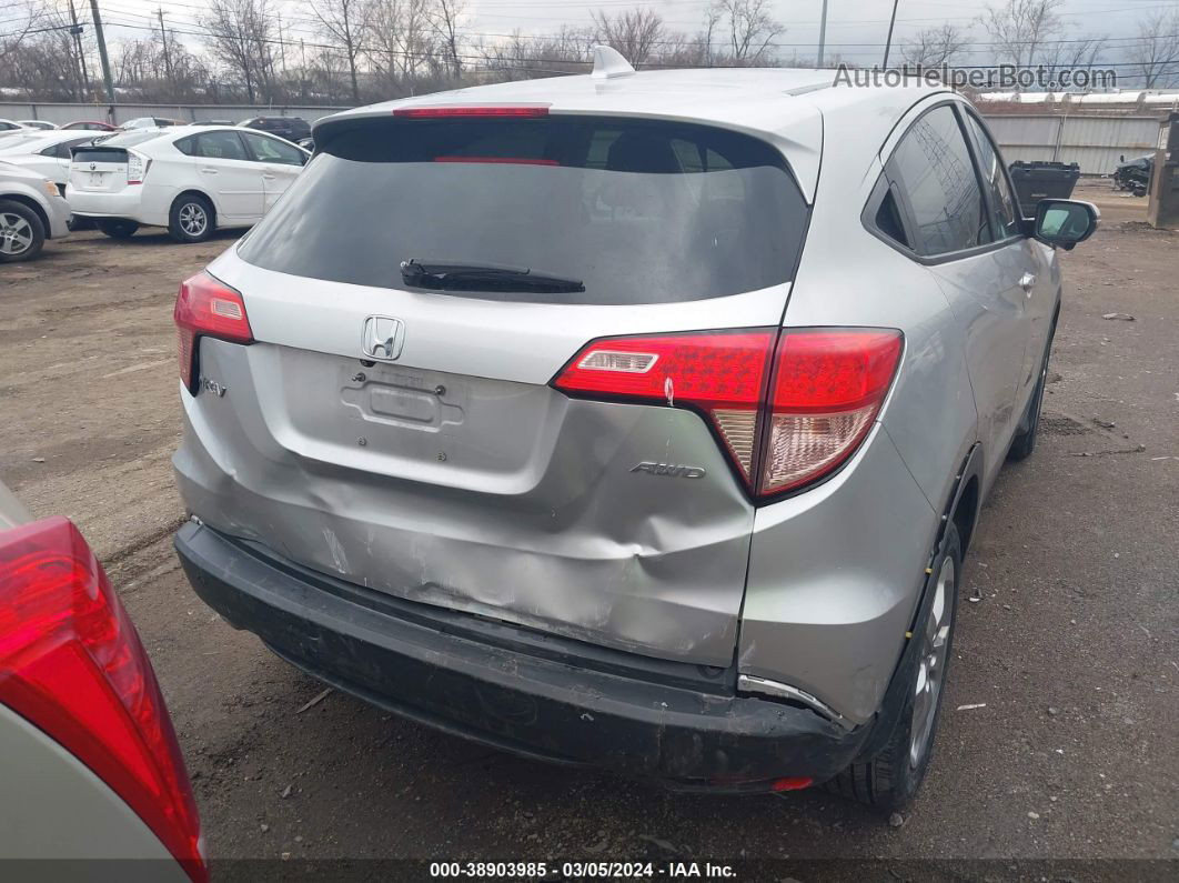 2016 Honda Hr-v Ex Silver vin: 3CZRU6H56GM768808