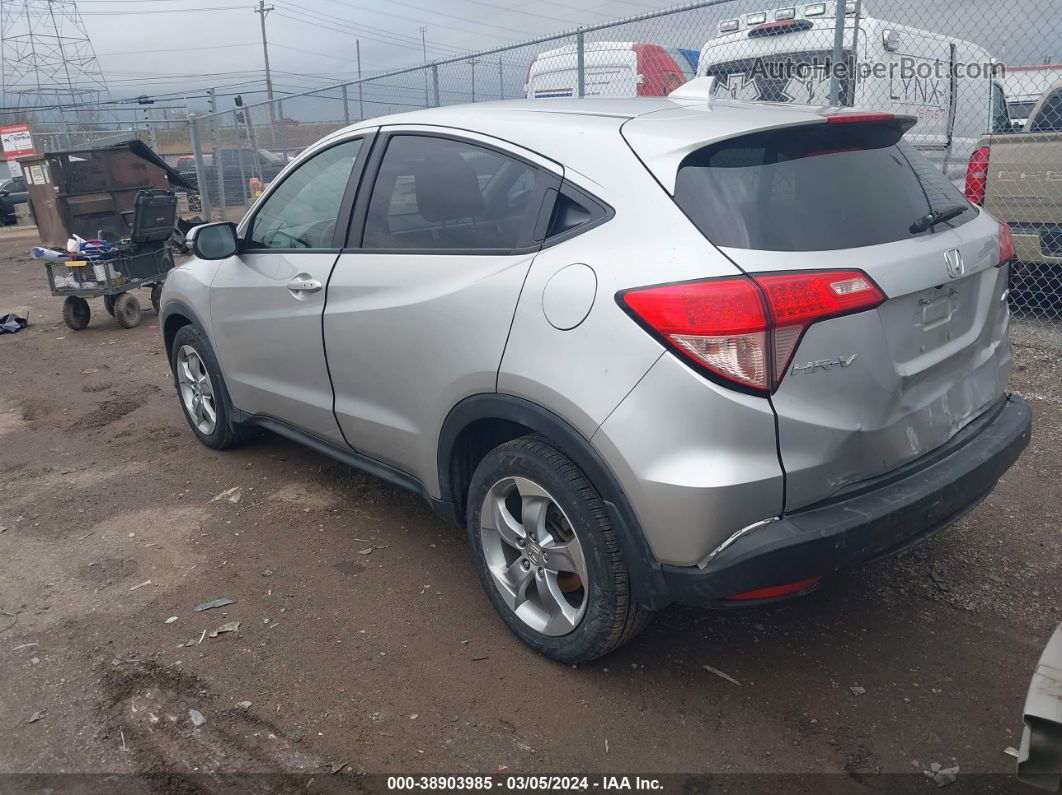 2016 Honda Hr-v Ex Silver vin: 3CZRU6H56GM768808