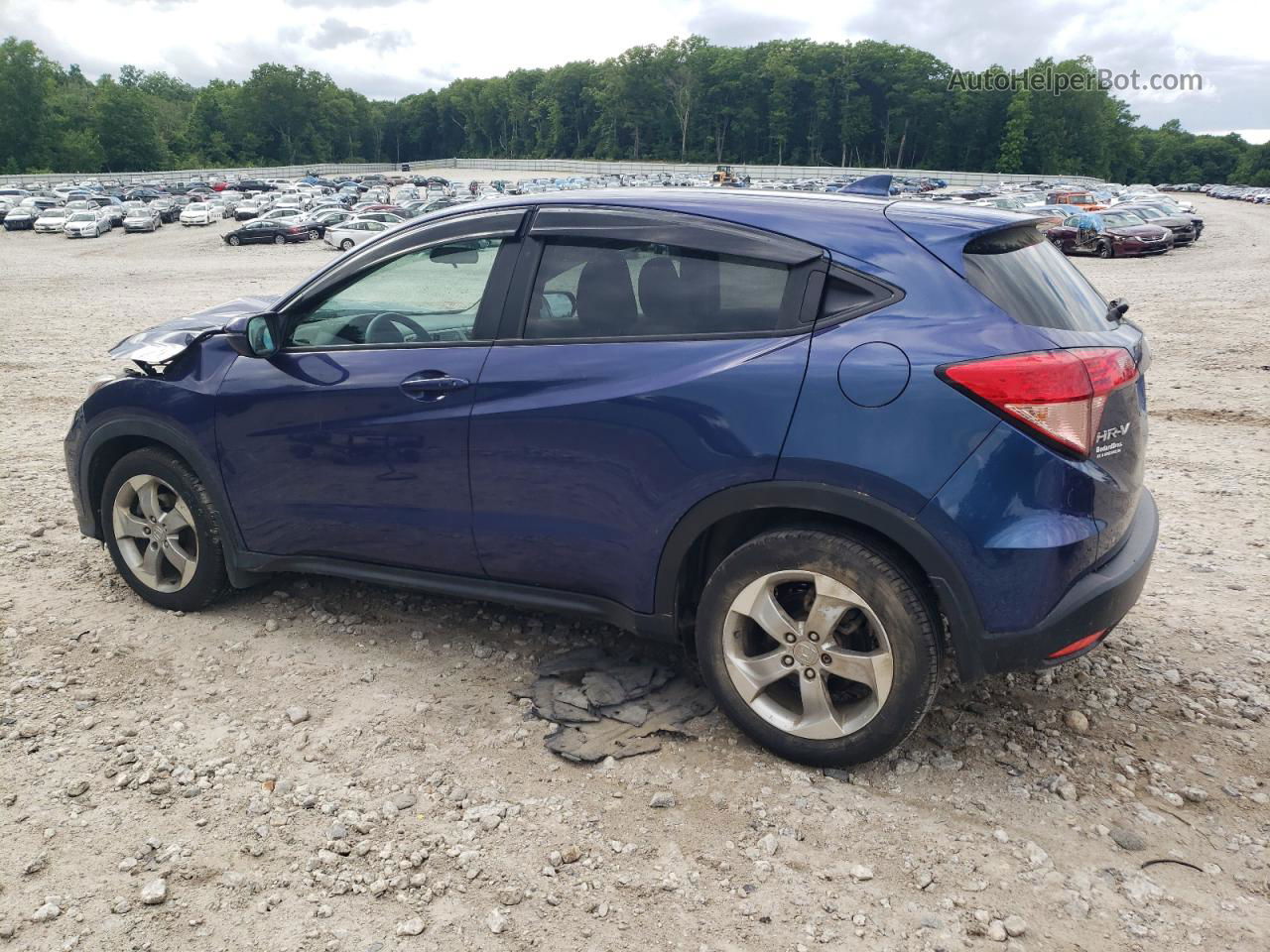 2016 Honda Hr-v Ex Blue vin: 3CZRU6H56GM769361