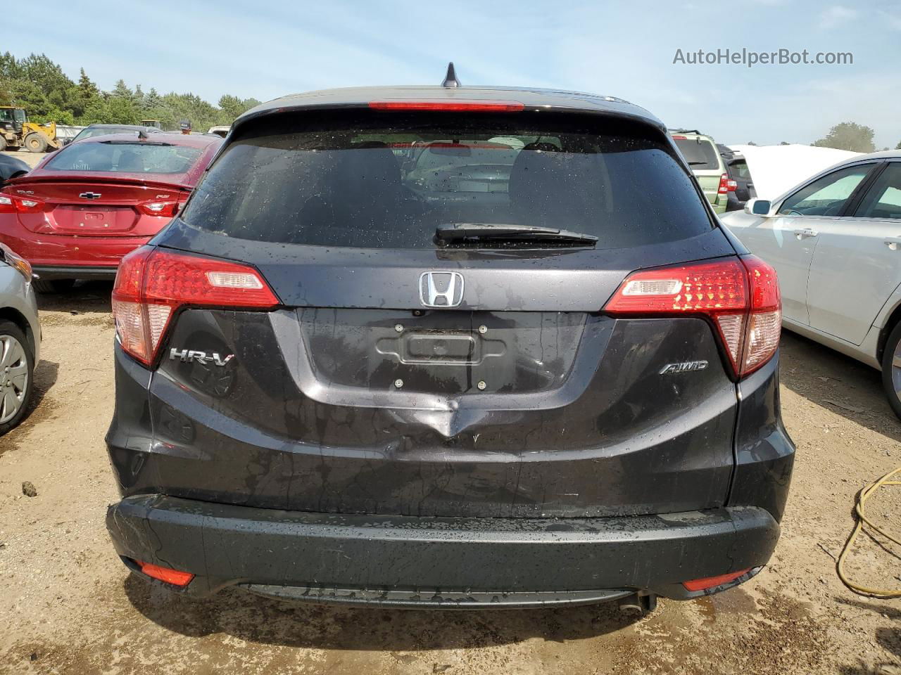 2017 Honda Hr-v Ex Black vin: 3CZRU6H56HG702632