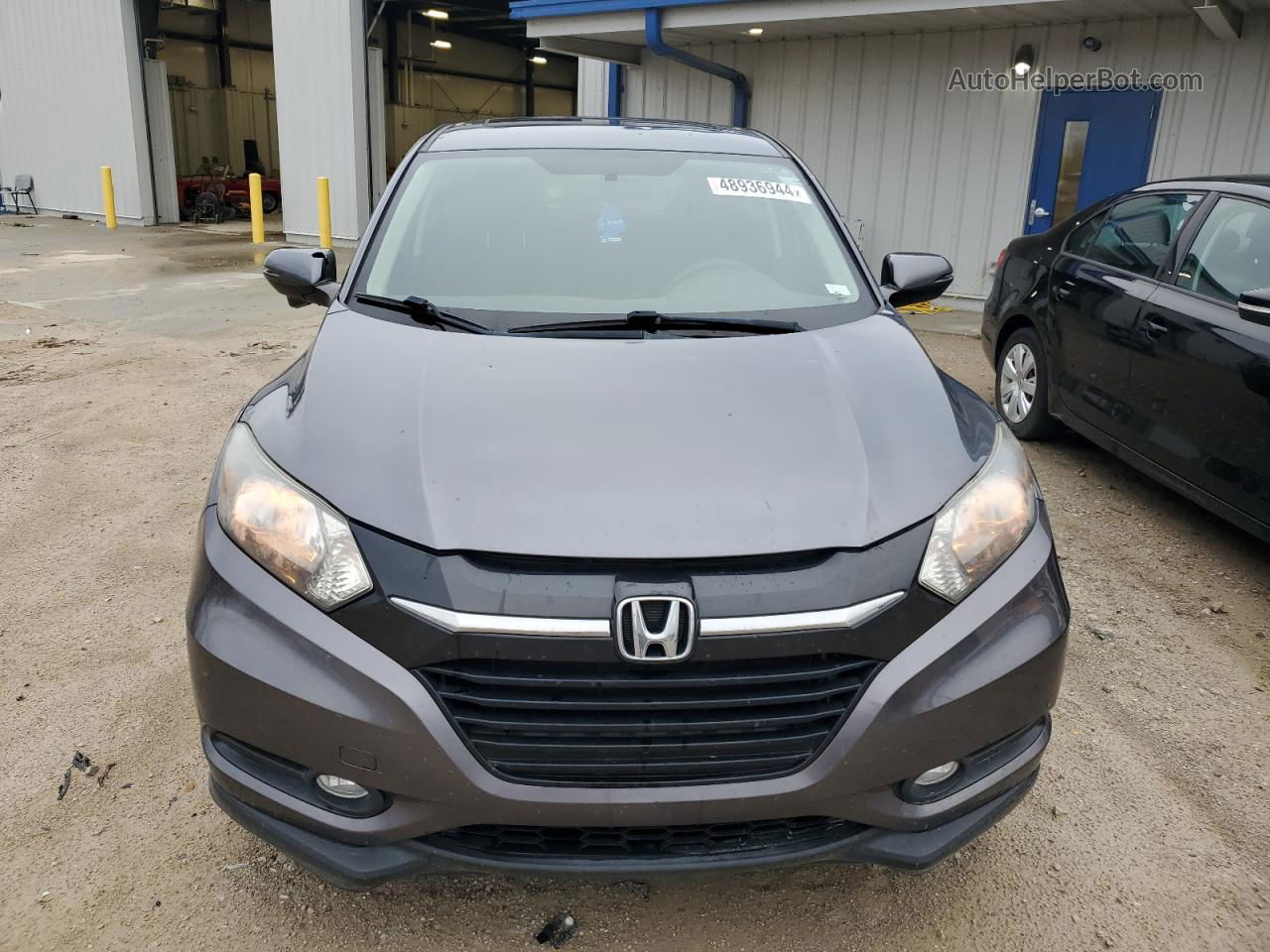 2017 Honda Hr-v Ex Gray vin: 3CZRU6H56HM704480