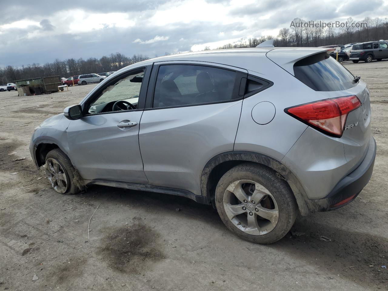 2017 Honda Hr-v Ex Silver vin: 3CZRU6H56HM713616