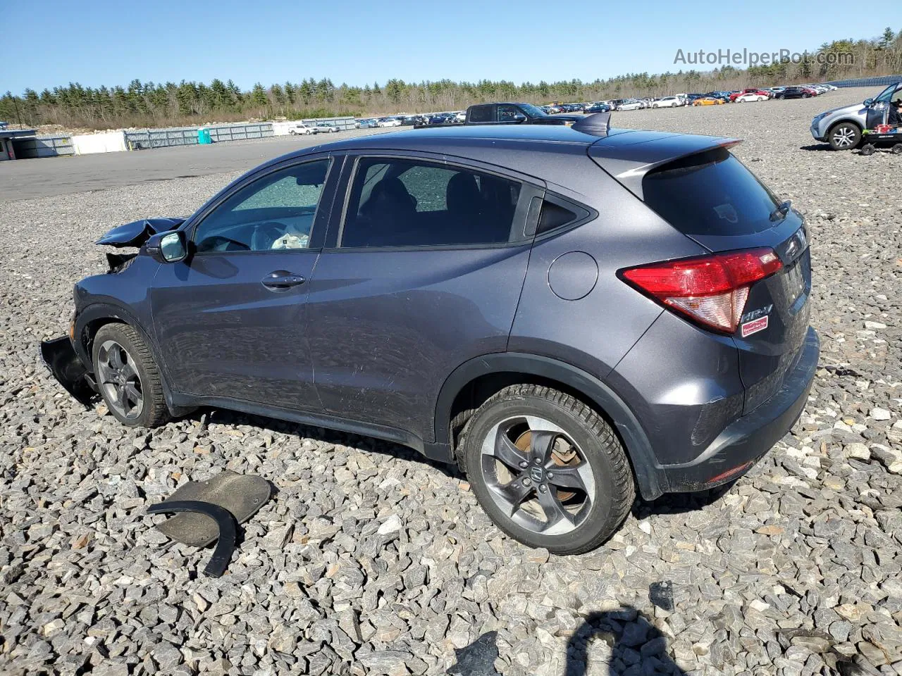 2018 Honda Hr-v Ex Charcoal vin: 3CZRU6H56JG713555