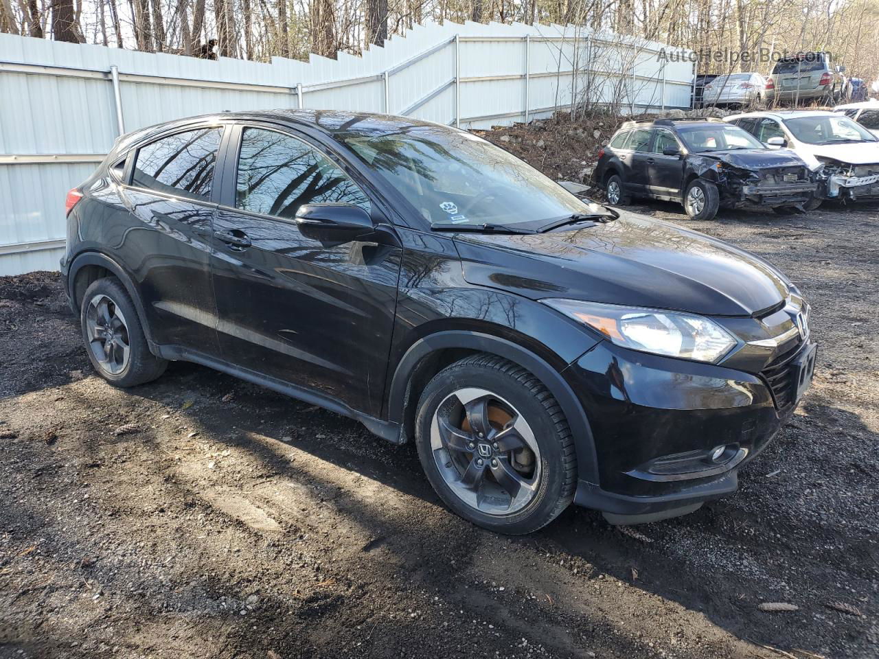 2018 Honda Hr-v Ex Black vin: 3CZRU6H56JM709099