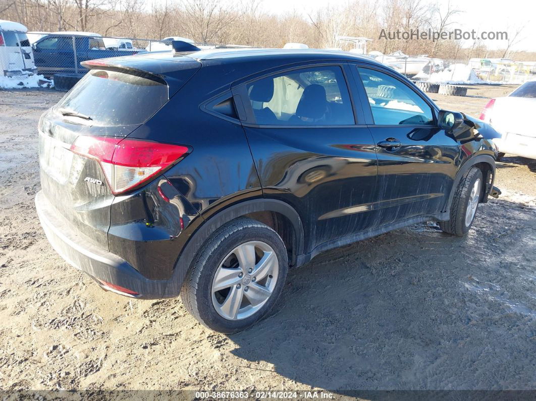 2019 Honda Hr-v Ex Black vin: 3CZRU6H56KM704244