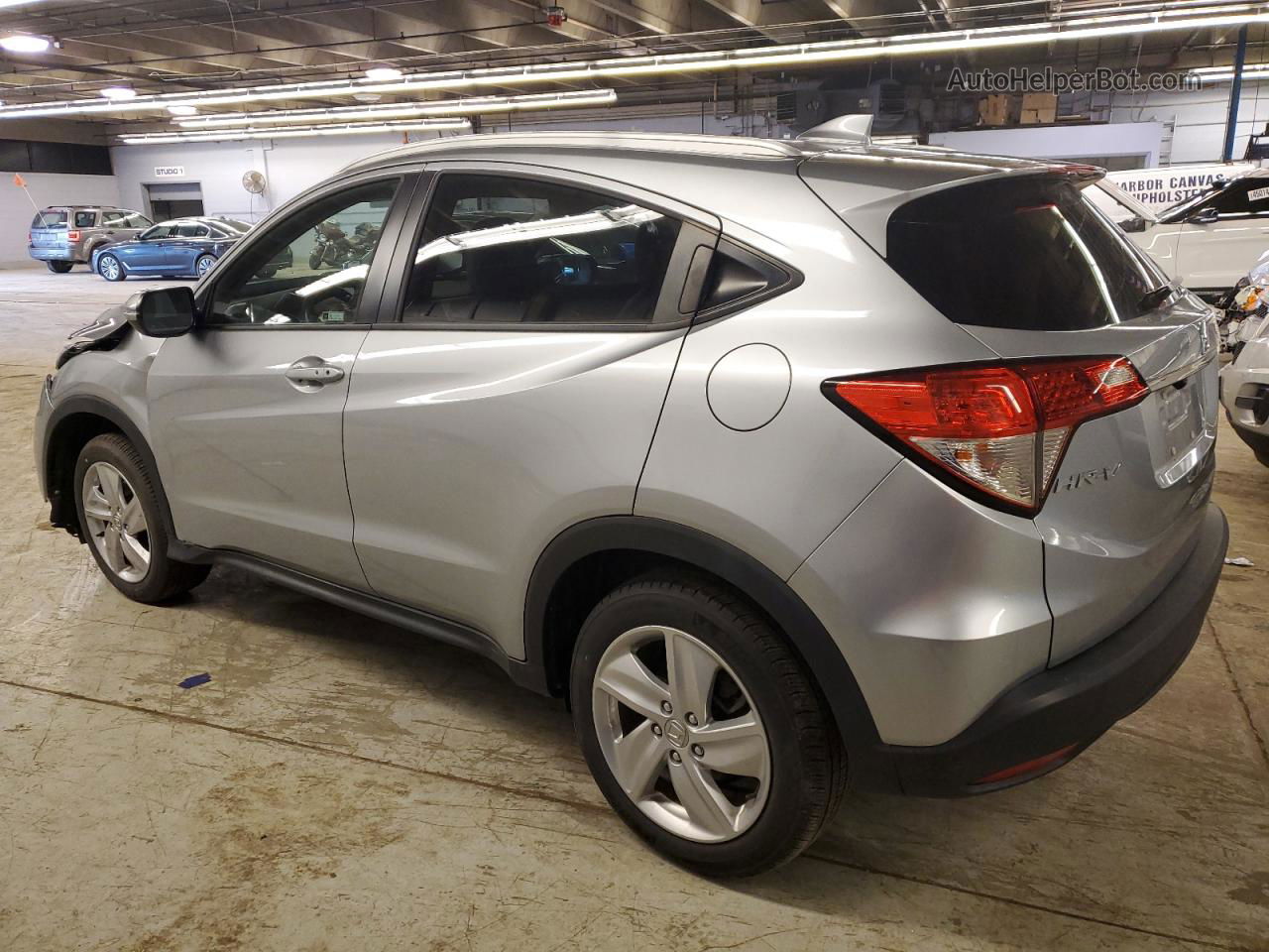 2019 Honda Hr-v Ex Silver vin: 3CZRU6H56KM721545