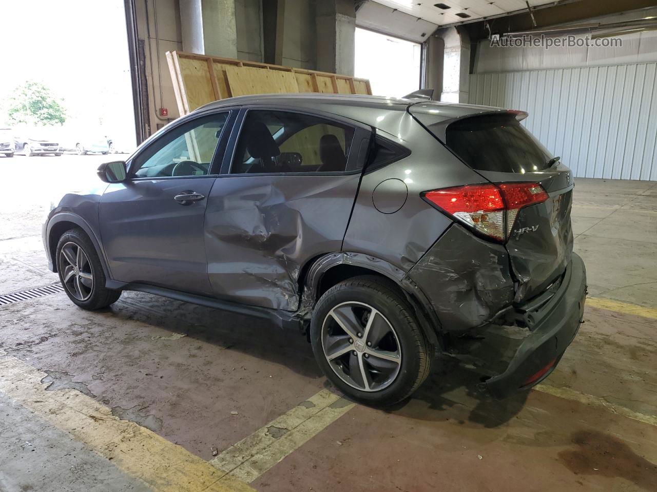 2021 Honda Hr-v Ex Серебряный vin: 3CZRU6H56MM720060