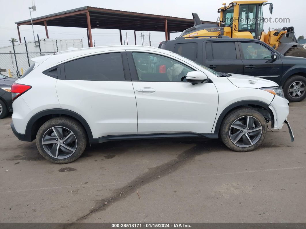 2021 Honda Hr-v Awd Ex White vin: 3CZRU6H56MM737845