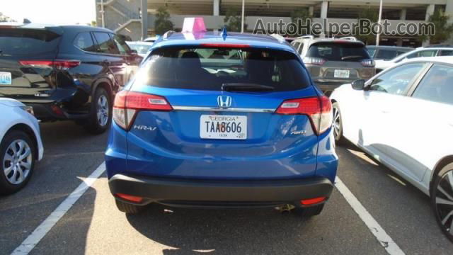 2021 Honda Hr-v Ex Blue vin: 3CZRU6H56MM744441