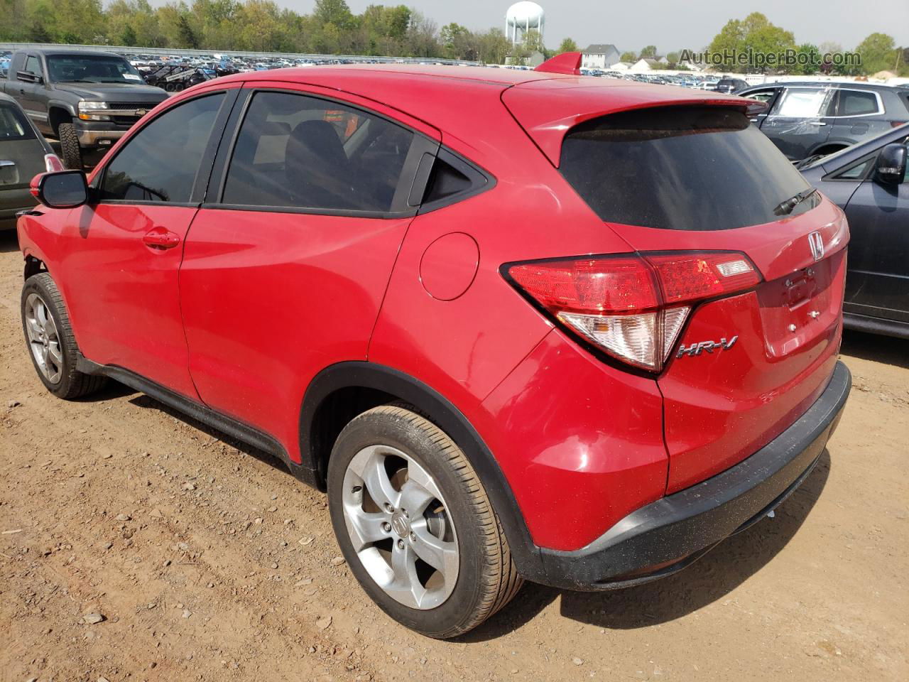 2016 Honda Hr-v Ex Red vin: 3CZRU6H57GM725742