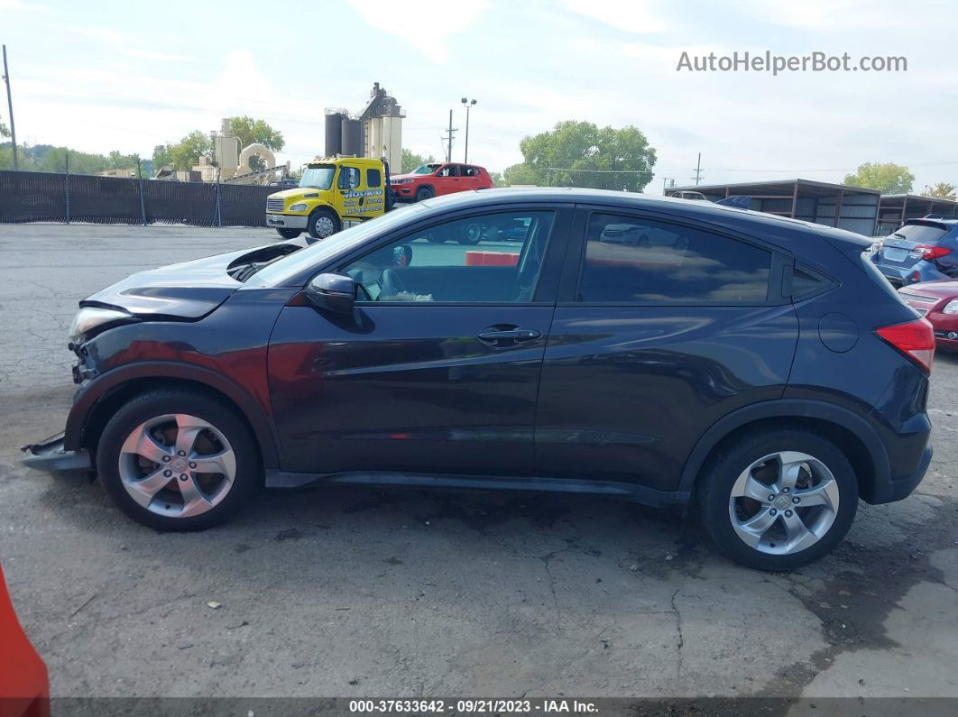 2016 Honda Hr-v Ex Gray vin: 3CZRU6H57GM739270