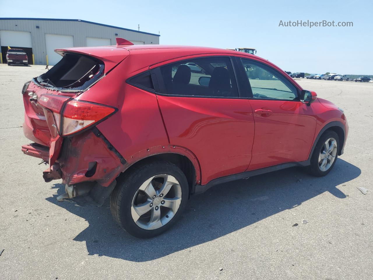 2016 Honda Hr-v Ex Красный vin: 3CZRU6H57GM740371