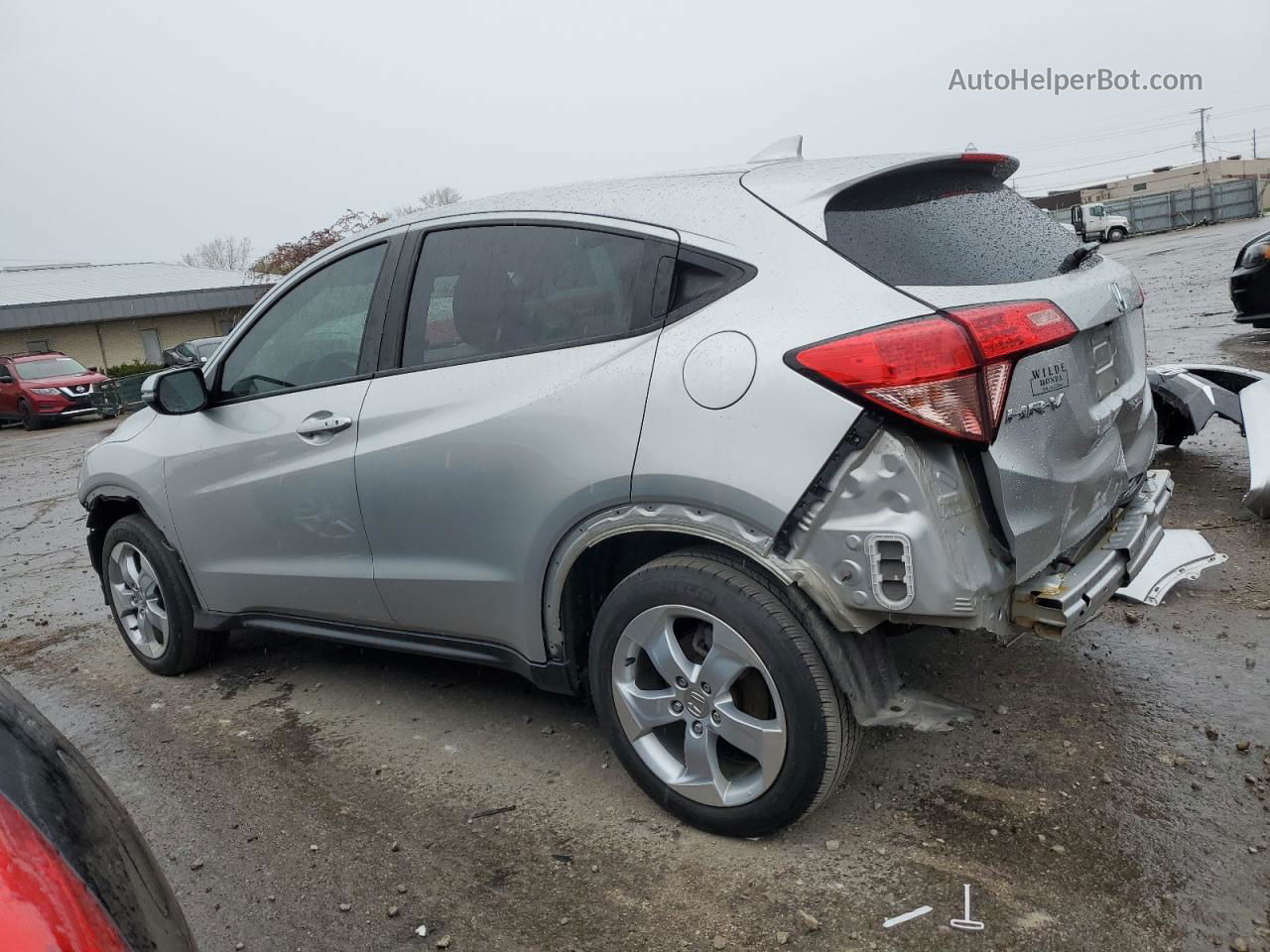 2016 Honda Hr-v Ex Серебряный vin: 3CZRU6H57GM756523