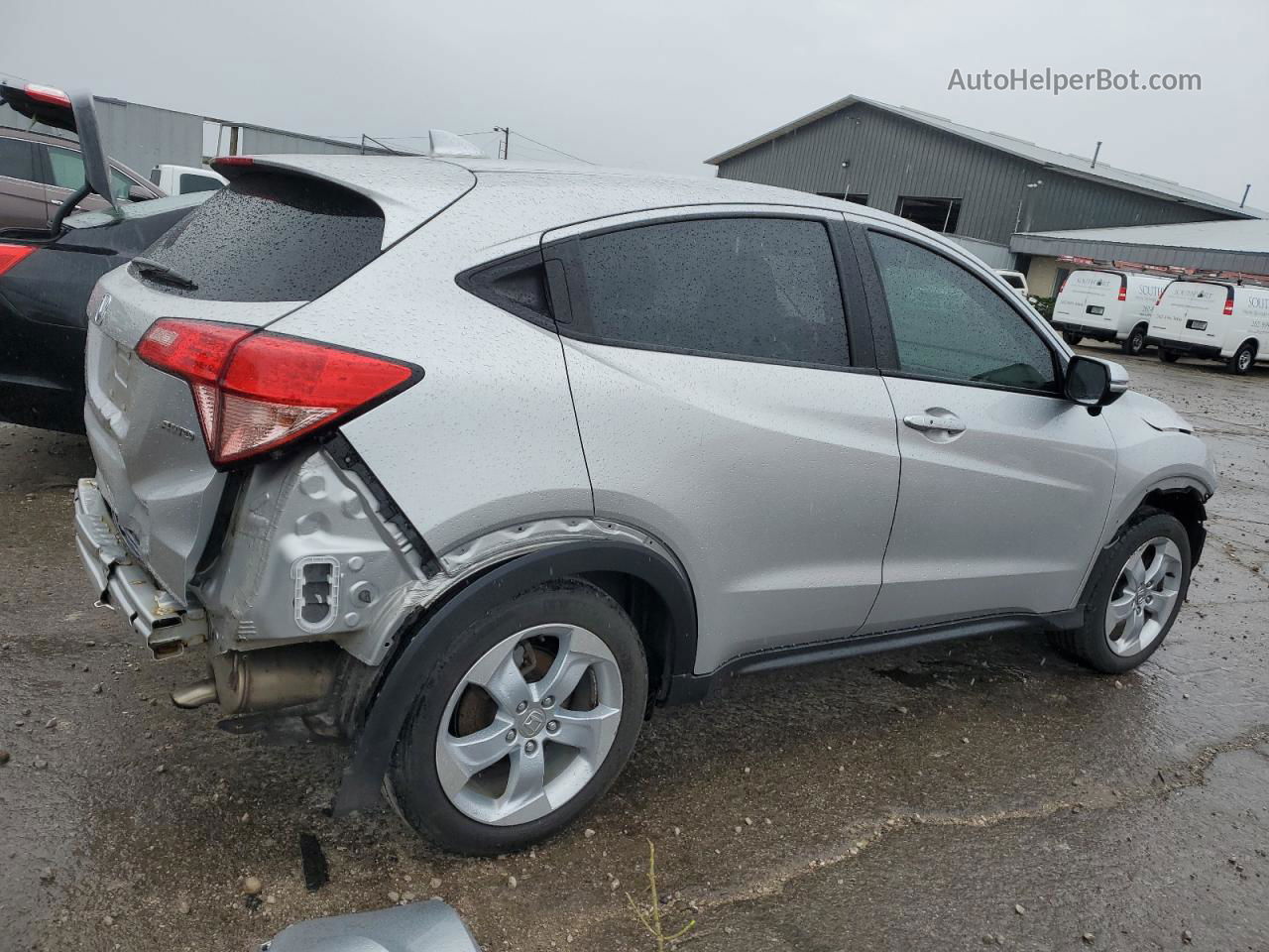 2016 Honda Hr-v Ex Silver vin: 3CZRU6H57GM756523