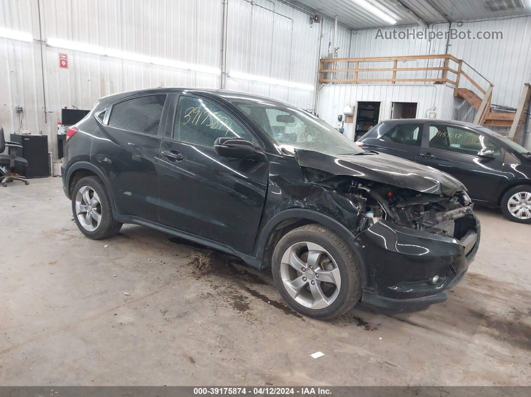 2016 Honda Hr-v Ex Black vin: 3CZRU6H57GM760815