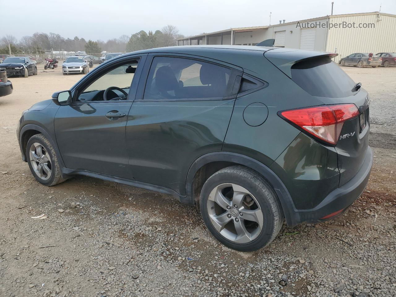 2017 Honda Hr-v Ex Green vin: 3CZRU6H57HM704245