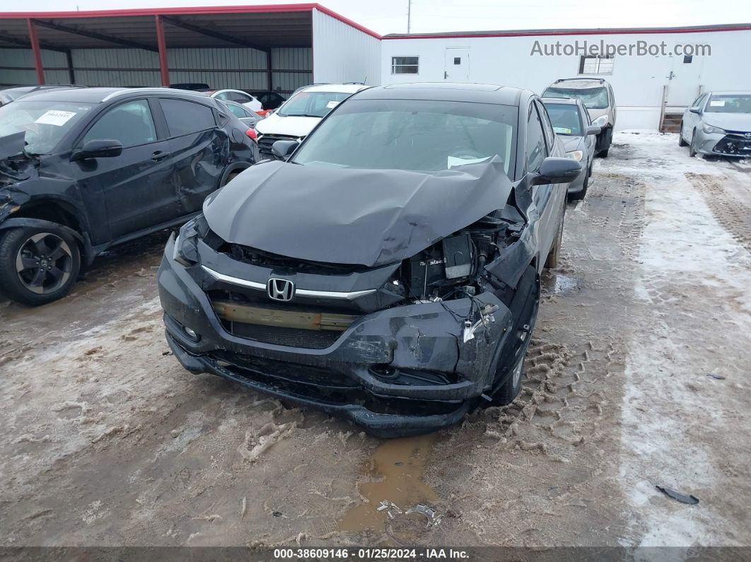 2017 Honda Hr-v Ex Black vin: 3CZRU6H57HM719540