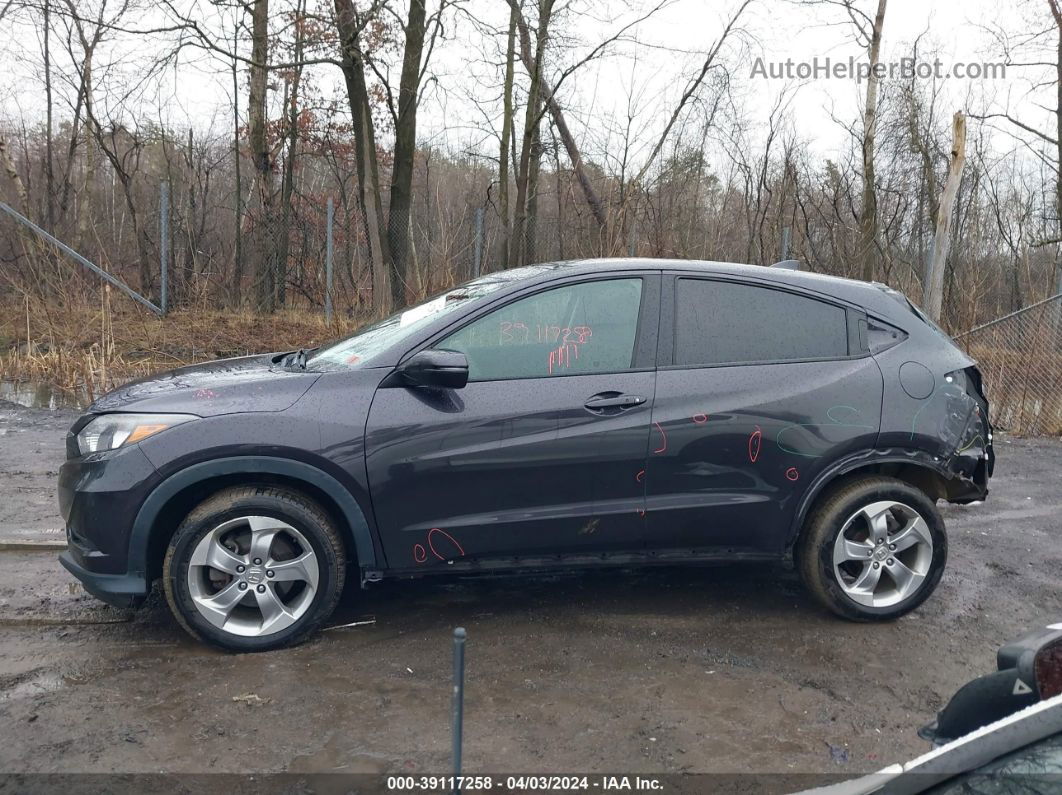 2017 Honda Hr-v Ex Burgundy vin: 3CZRU6H57HM725029