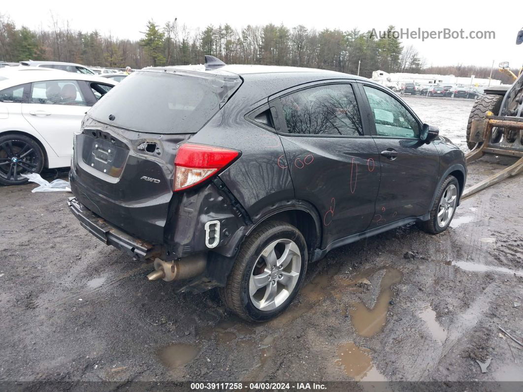 2017 Honda Hr-v Ex Burgundy vin: 3CZRU6H57HM725029