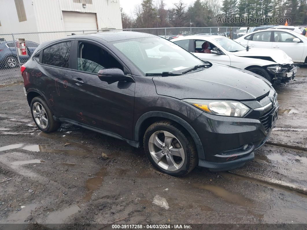 2017 Honda Hr-v Ex Burgundy vin: 3CZRU6H57HM725029