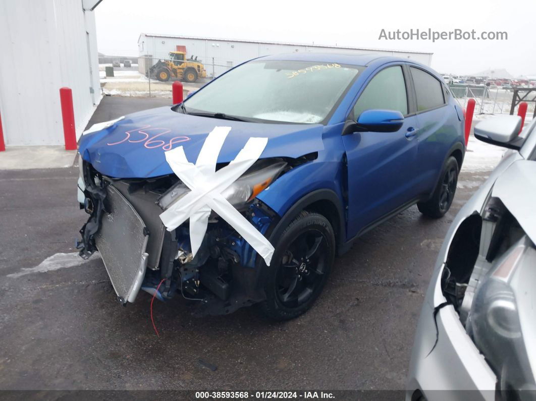 2018 Honda Hr-v Ex Blue vin: 3CZRU6H57JM706311