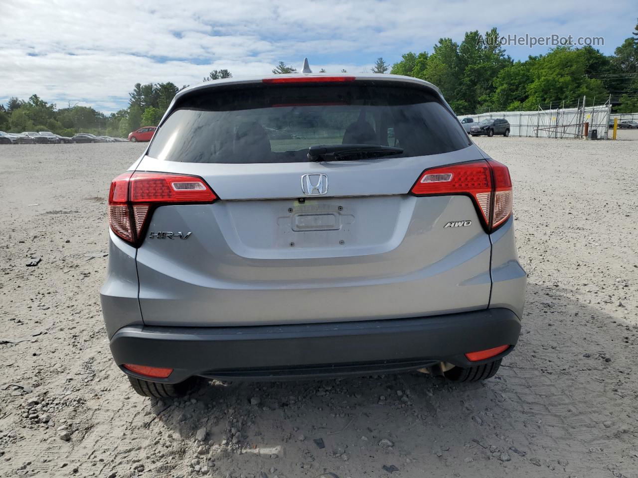 2018 Honda Hr-v Ex Silver vin: 3CZRU6H57JM706664