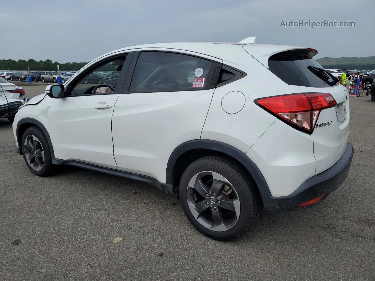 2018 Honda Hr-v Ex Белый vin: 3CZRU6H57JM723528