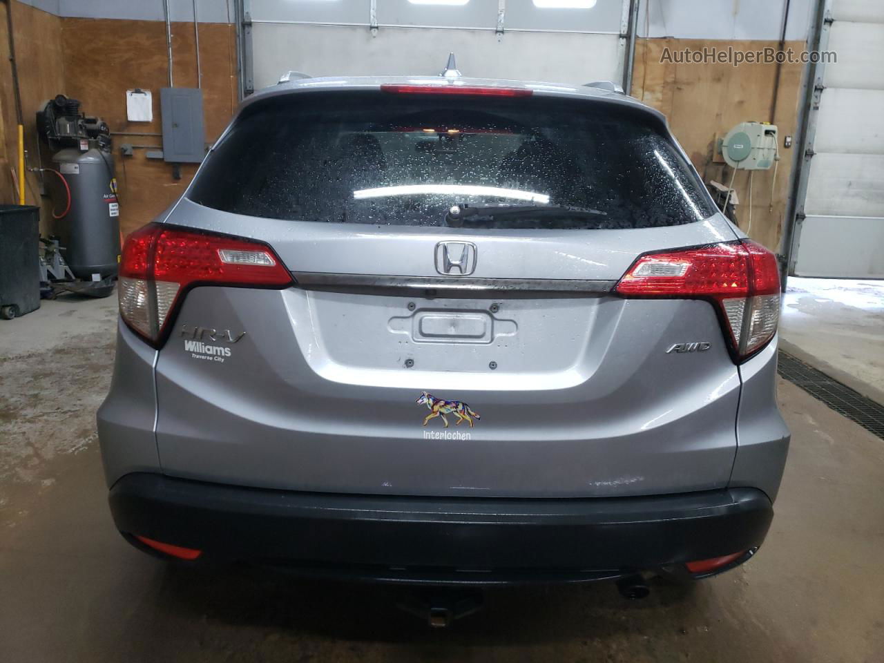 2019 Honda Hr-v Ex Silver vin: 3CZRU6H57KM733820