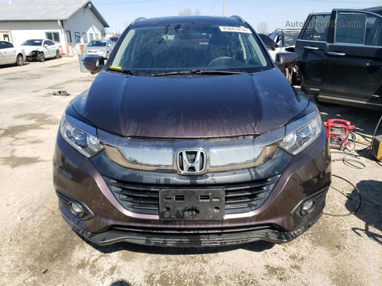 2021 Honda Hr-v Ex Brown vin: 3CZRU6H57MM708497