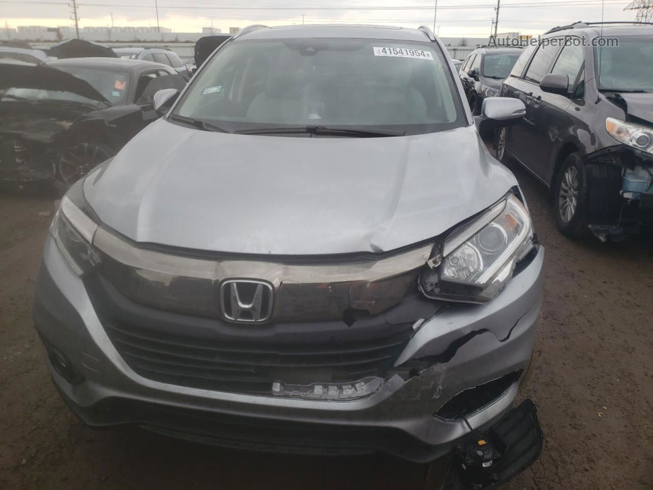 2021 Honda Hr-v Ex Silver vin: 3CZRU6H57MM719807