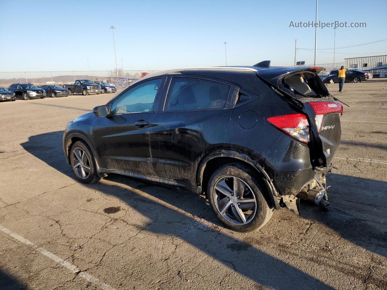 2021 Honda Hr-v Ex Black vin: 3CZRU6H57MM727437