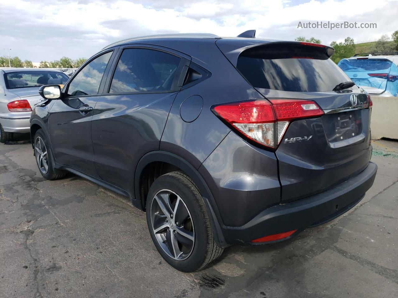 2021 Honda Hr-v Ex Gray vin: 3CZRU6H57MM749079