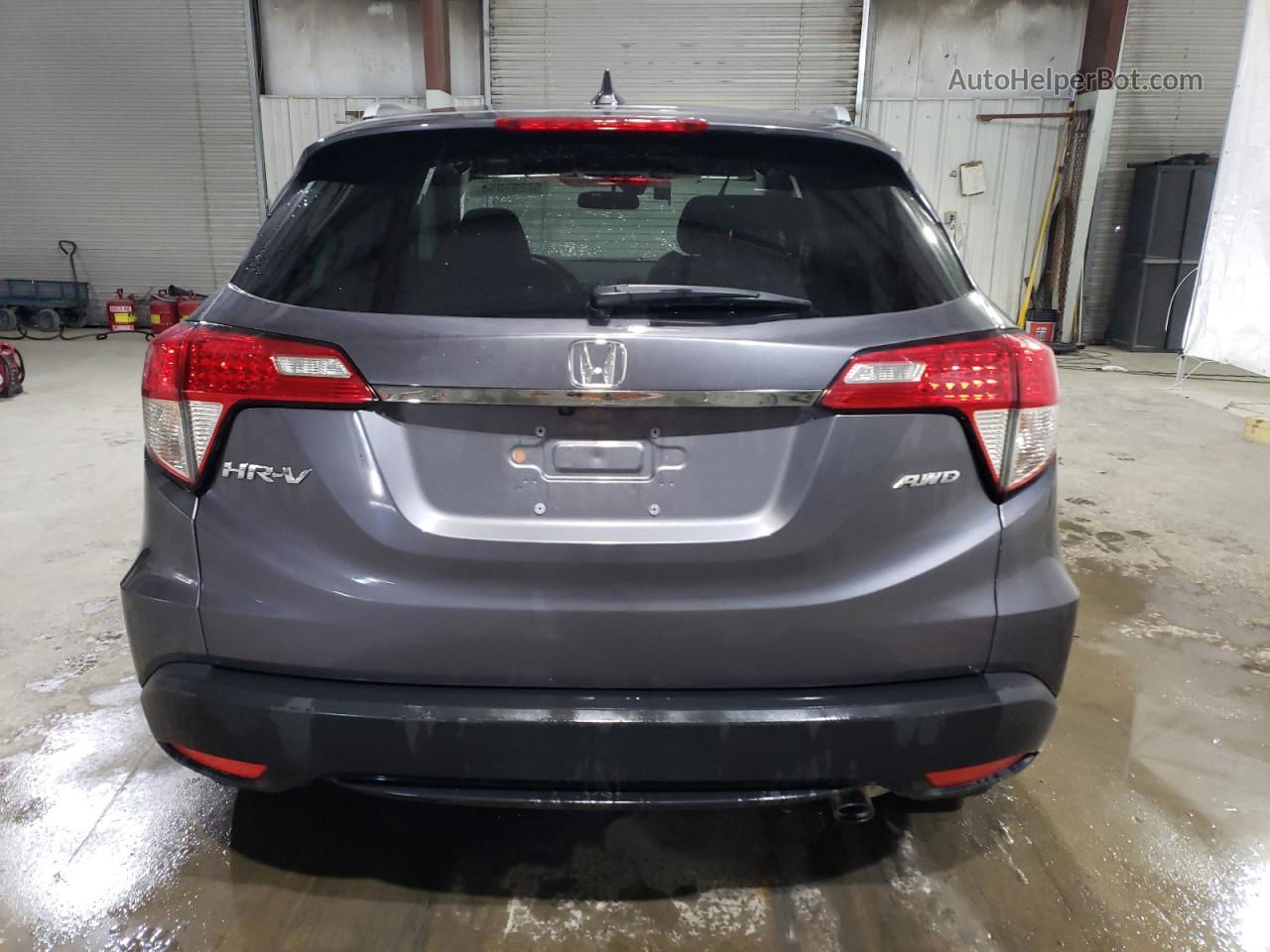 2021 Honda Hr-v Ex Gray vin: 3CZRU6H57MM755738