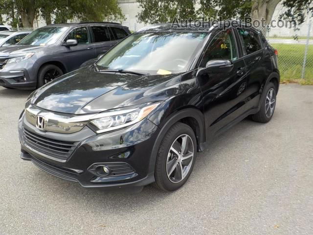 2021 Honda Hr-v Ex Black vin: 3CZRU6H57MM755884