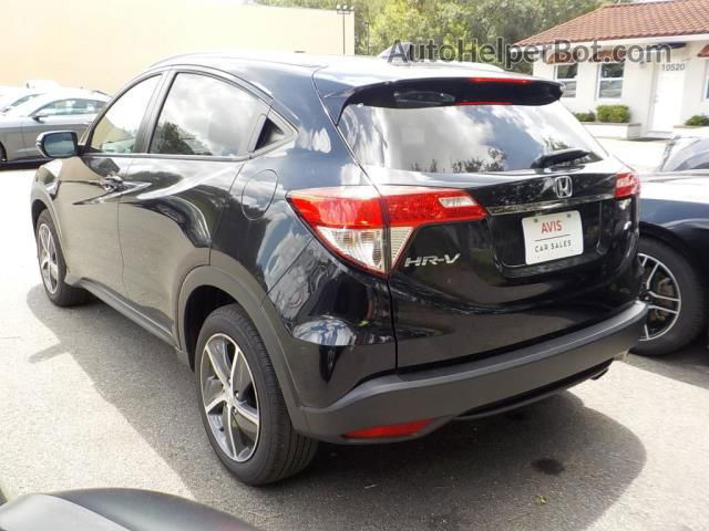 2021 Honda Hr-v Ex Black vin: 3CZRU6H57MM755884