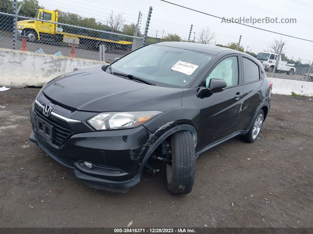 2016 Honda Hr-v Ex Black vin: 3CZRU6H58GM727287