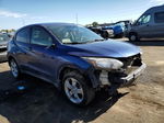 2016 Honda Hr-v Ex Blue vin: 3CZRU6H58GM737107