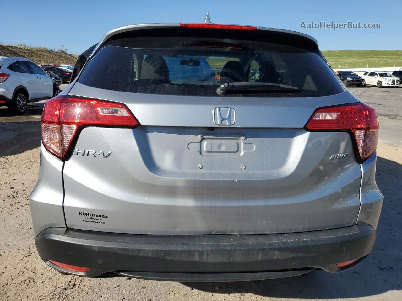 2017 Honda Hr-v Ex Silver vin: 3CZRU6H58HG706651