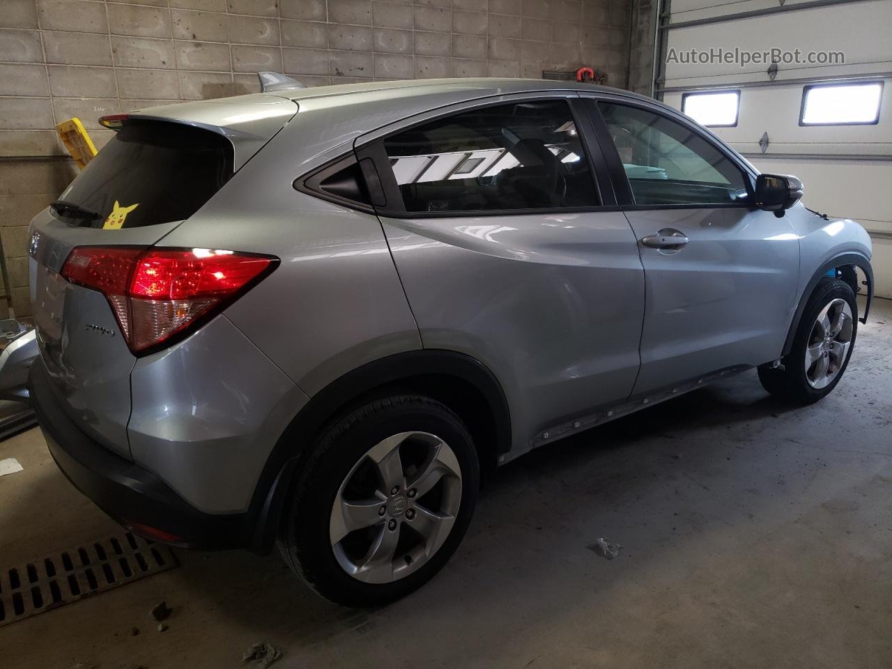 2017 Honda Hr-v Ex Gray vin: 3CZRU6H58HM727193