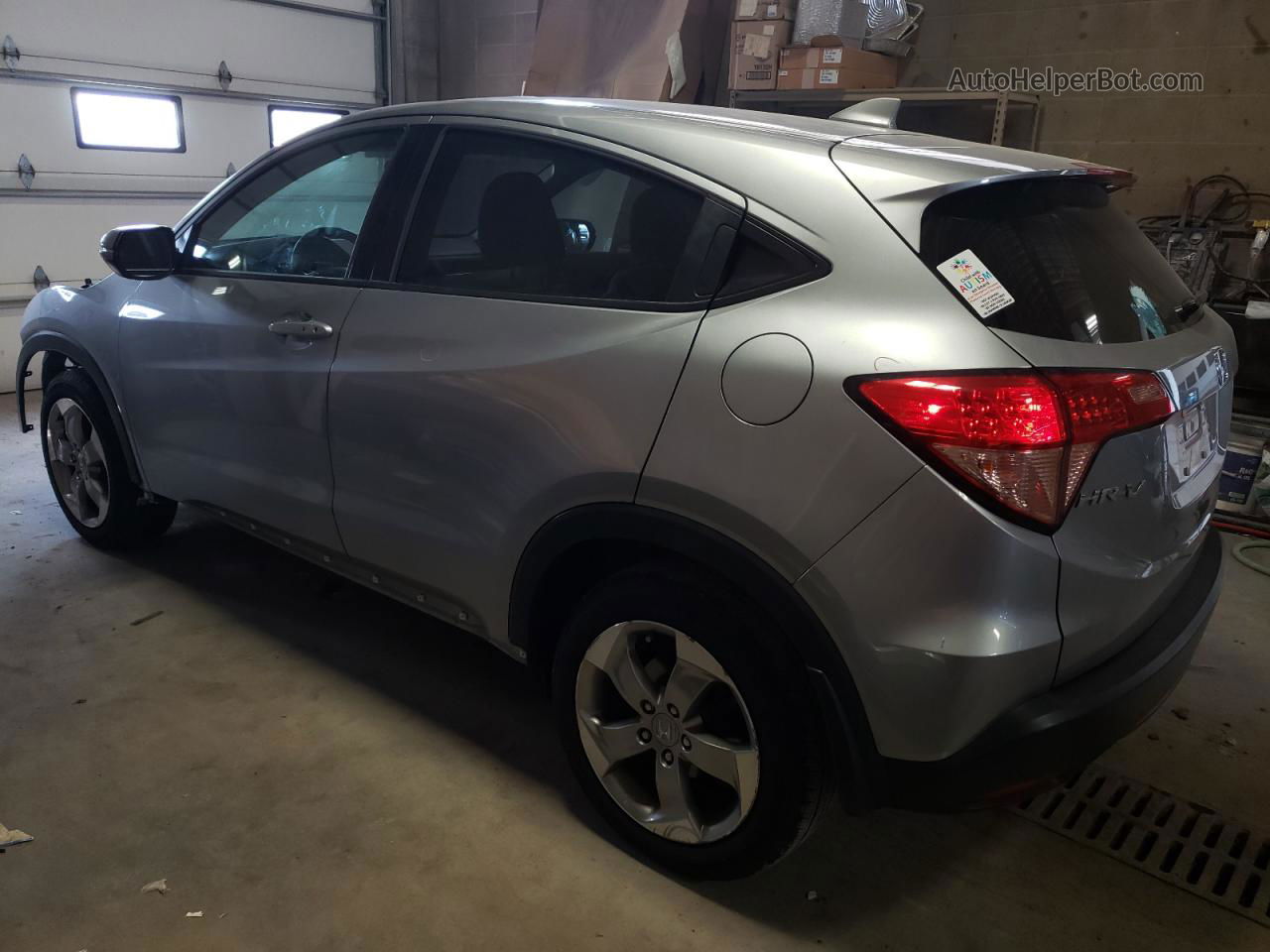 2017 Honda Hr-v Ex Gray vin: 3CZRU6H58HM727193