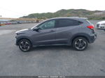 2018 Honda Hr-v Ex Gray vin: 3CZRU6H58JG705005