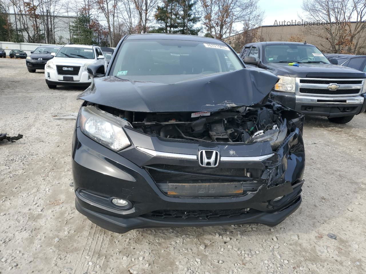 2018 Honda Hr-v Ex Black vin: 3CZRU6H58JG717025