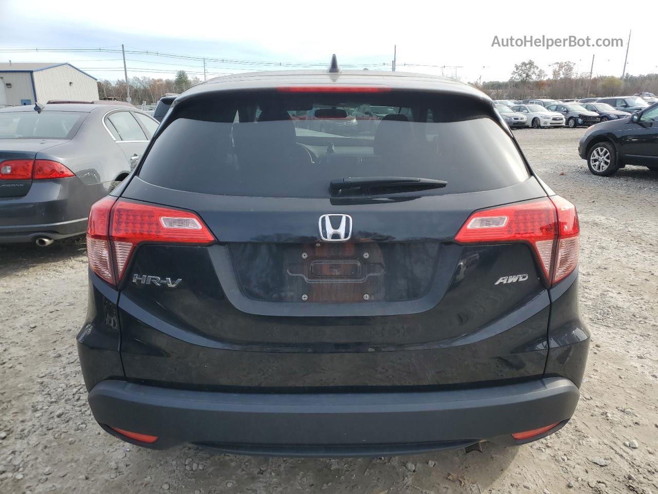 2018 Honda Hr-v Ex Black vin: 3CZRU6H58JG717025