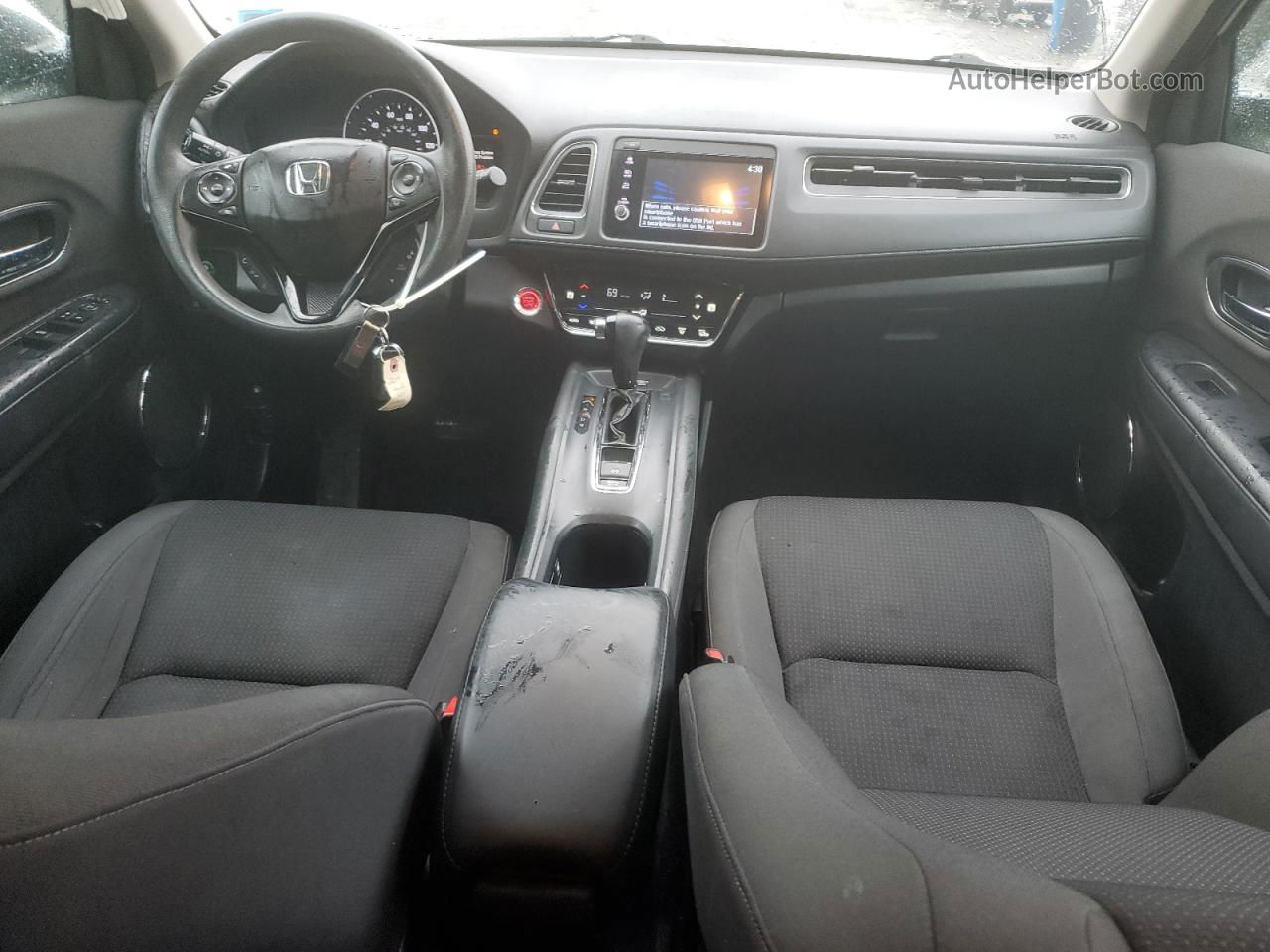 2019 Honda Hr-v Ex White vin: 3CZRU6H58KM705542